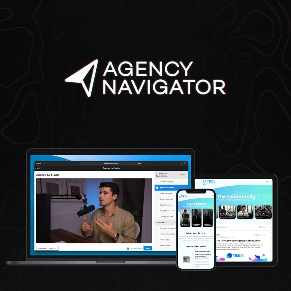 دوره Iman Gadzhi – Agency Navigator Update 4